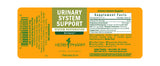 Herb Pharm supplement label for urinary system support on a white background
