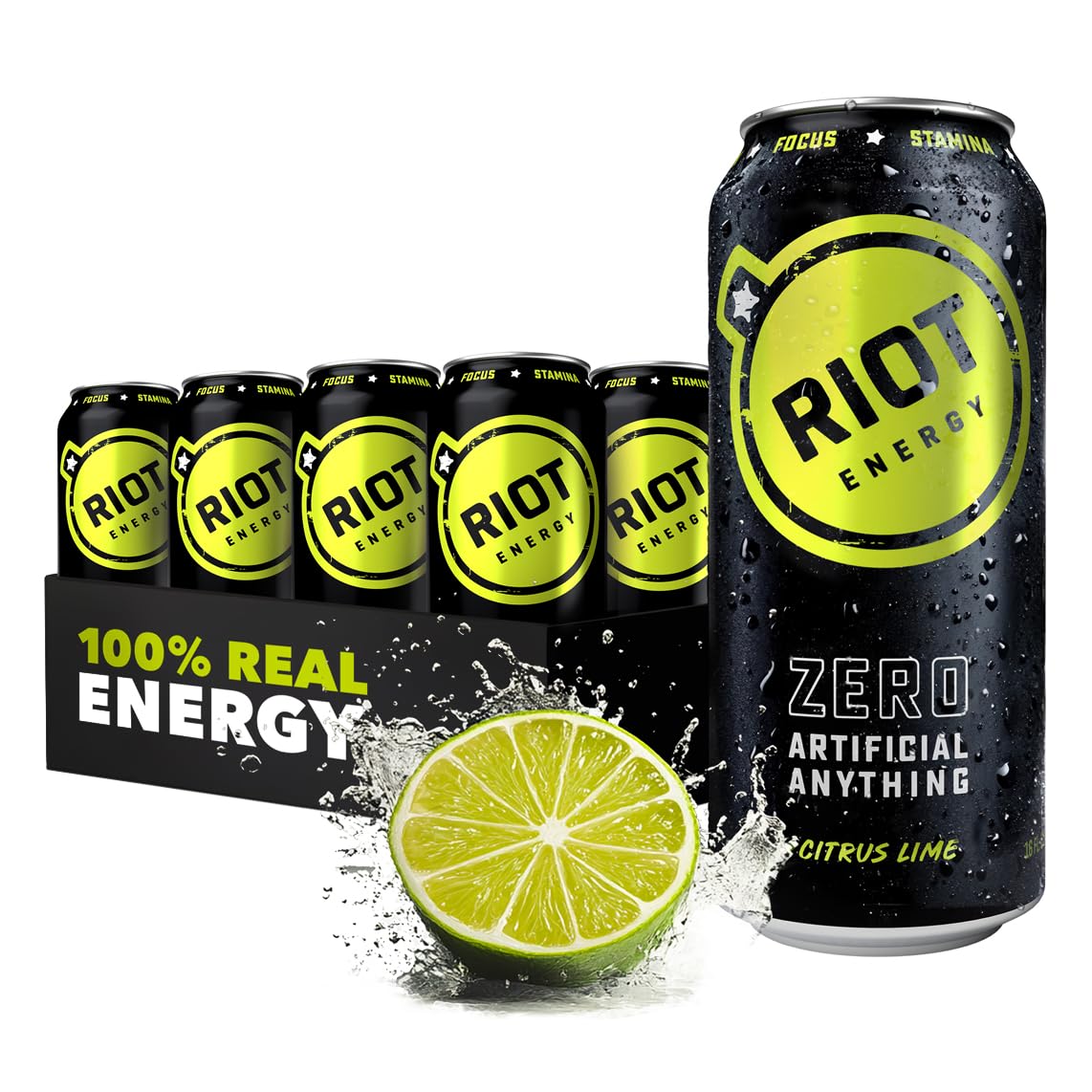 Riot Energy - Energy Drink Citrus Lime