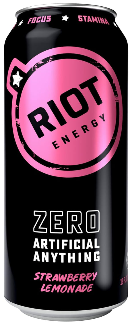 Riot Energy Drink - Strawberry Lemonade