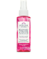 Heritage Products Glycerin & Rosewater - 4 Fl Oz.