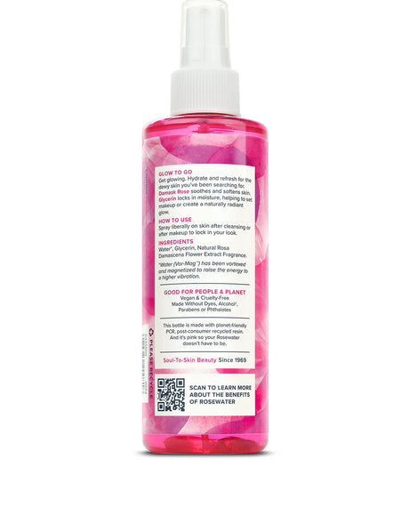 Heritage Products Hydrating Rosewater and Vegetable Glycerin Spray - 4 Fl Oz.