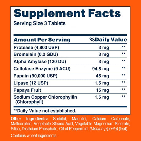 American Health Super Papaya Enzyme Plus Chewable Tablets (360 ct.)