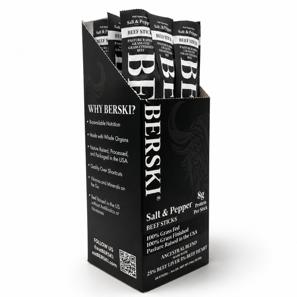 BERSKI Beef Sticks - Salt and Pepper