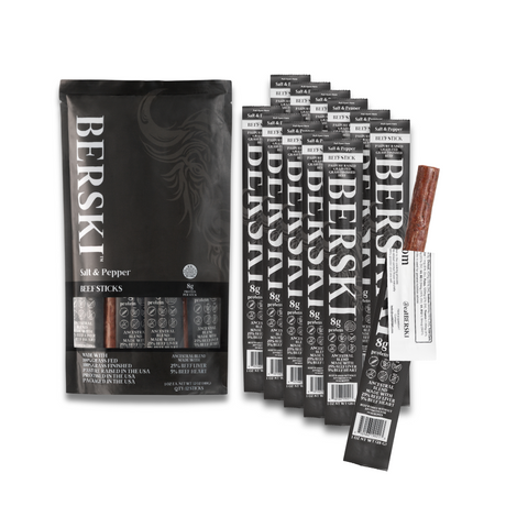 BERSKI Beef Sticks - Salt and Pepper