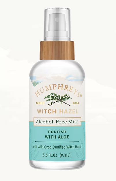 Humphreys Witch Hazel Aef Aloe Mist (3.3 Fl Oz, Pack of 12) - Cozy Farm 