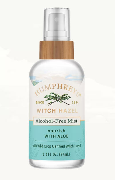 Humphreys Homeopathic Remedies - Witch Hazl Mist Aef Aloe (Pack of 12-3.3 Fl Oz) - Cozy Farm 