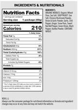 Koyo Asian Vegetable Ramen Noodle Soup (Reduced Sodium) - 2.1 Oz (Pack of 12)