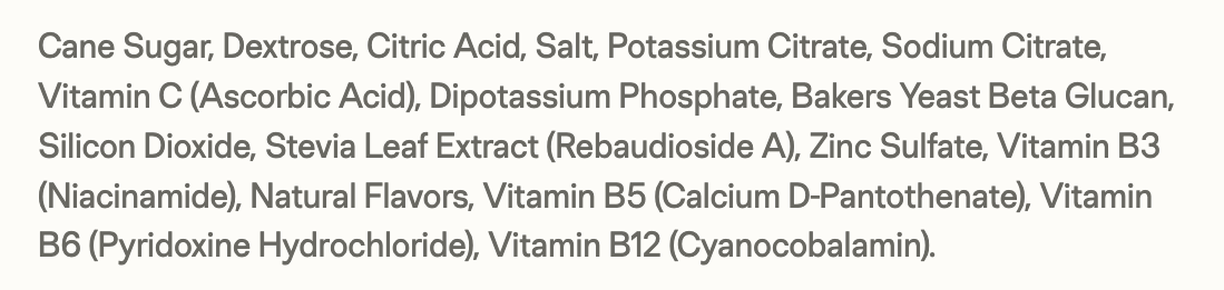 Liquid I.V. Tangerine Drink Mix - .56 Oz. Pack of 8 - Immune Support - Hydrating