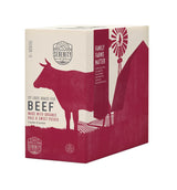 'Serenity Kids'  Beef box with  branding on a white background