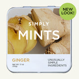 Simply Gum Ginger Mint Chewing Gum, 30 ct