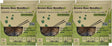Six  boxes of Star Anise Vietnamese Brown Rice Noodles with green and brown design.