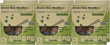 Six  boxes of Star Anise Vietnamese Brown Rice Noodles with green and brown design.