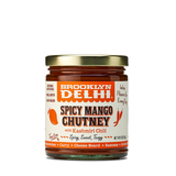 Brooklyn Delhi Llc - Spicy Mango Chutney, 9 oz (Pack of 6) - Indian Condiment Sauce