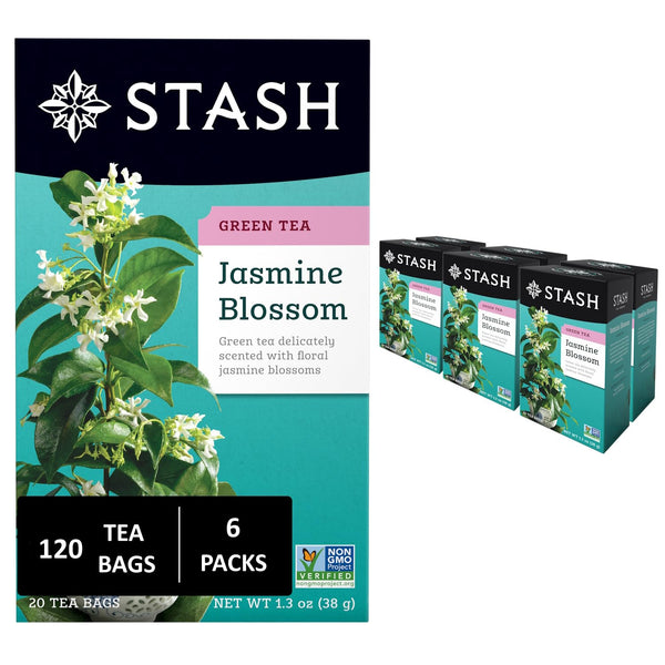 Stash Tea Jasmine Blossom (Pack of 6 - 20 Count) 