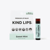 Kind Lips Sweet Mint Lip Balm - 0.15 Oz, 12 Pack | All-Natural Moisturizing - Cozy Farm 