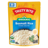Tasty Bite Organic Basmati Rice package on a white background