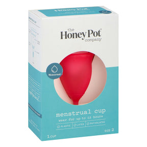 The Honey Pot Menstrual Cup Size 2: Comfortable, Reusable Period Cup