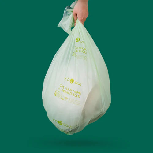 Ecosoul Home - Trash Bags  Compostable 4 Gallon (Pack of 12-25 Ct) - Cozy Farm 