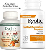 new look of Kyolic supplements side by side on a white background
