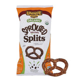 Unique Pretzels Original Sprouted Grain Pretzel Splits, Case of 12 x 8 oz