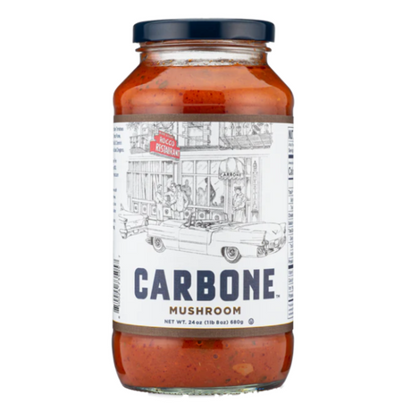 Carbone Marinara Mushroom Sauce - 24 Oz (Case of 6) - Cozy Farm 