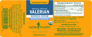 Herb Pharm Valerian (af) Glycerite - 1 Fl Oz