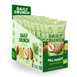 Daily Crunch - Almond Sprouted Dill Pickle Puffs, 1.5 oz (Case of 8) - Crunchy Keto Snack