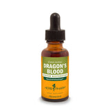 Herb Pharm Dragon's Blood supplement bottle with dropper on a white background