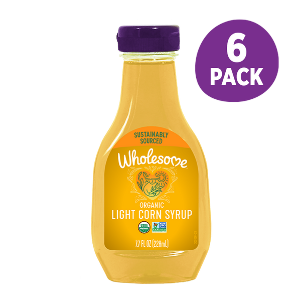 Wholesome Sweeteners Light Corn Syrup - Liquid Sweetener - Case Of 6 - 7.7 Fz