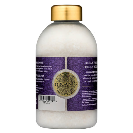Bokek Dead Sea Lavender Bath Salt, 1 x 21oz Pack