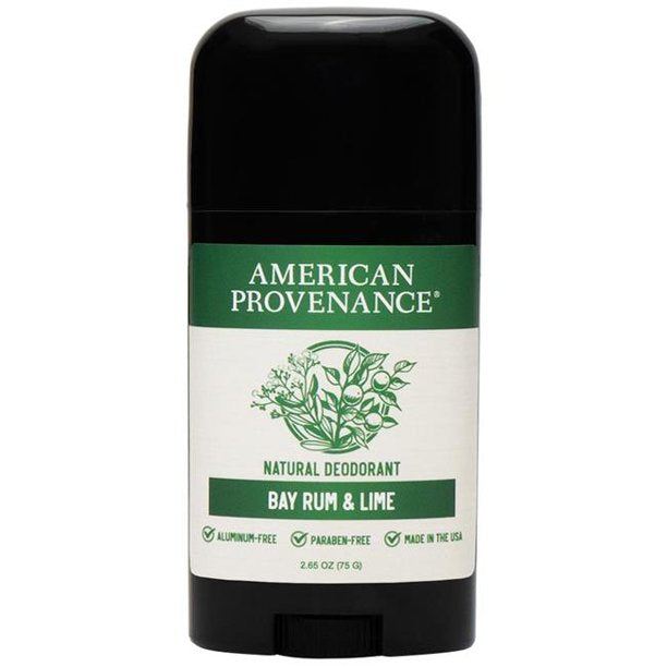 American Provenance Deodorant Bay Rum Lime  - 2.65 Oz - Cozy Farm 