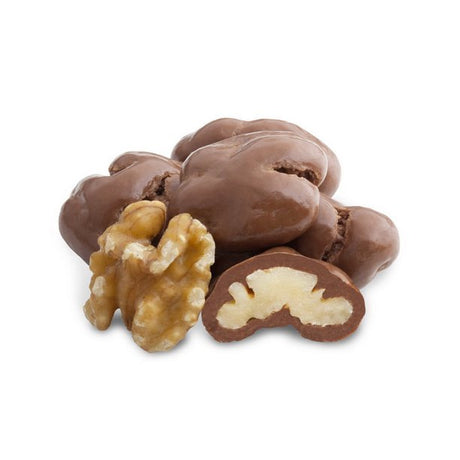 Albanese Milk Chocolate Covered Walnuts - 10 lb Bag - Cozy Farm 