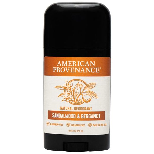 American Provenance Deodorant Sandalwood Bergamot  - 2.65 Oz - Cozy Farm 