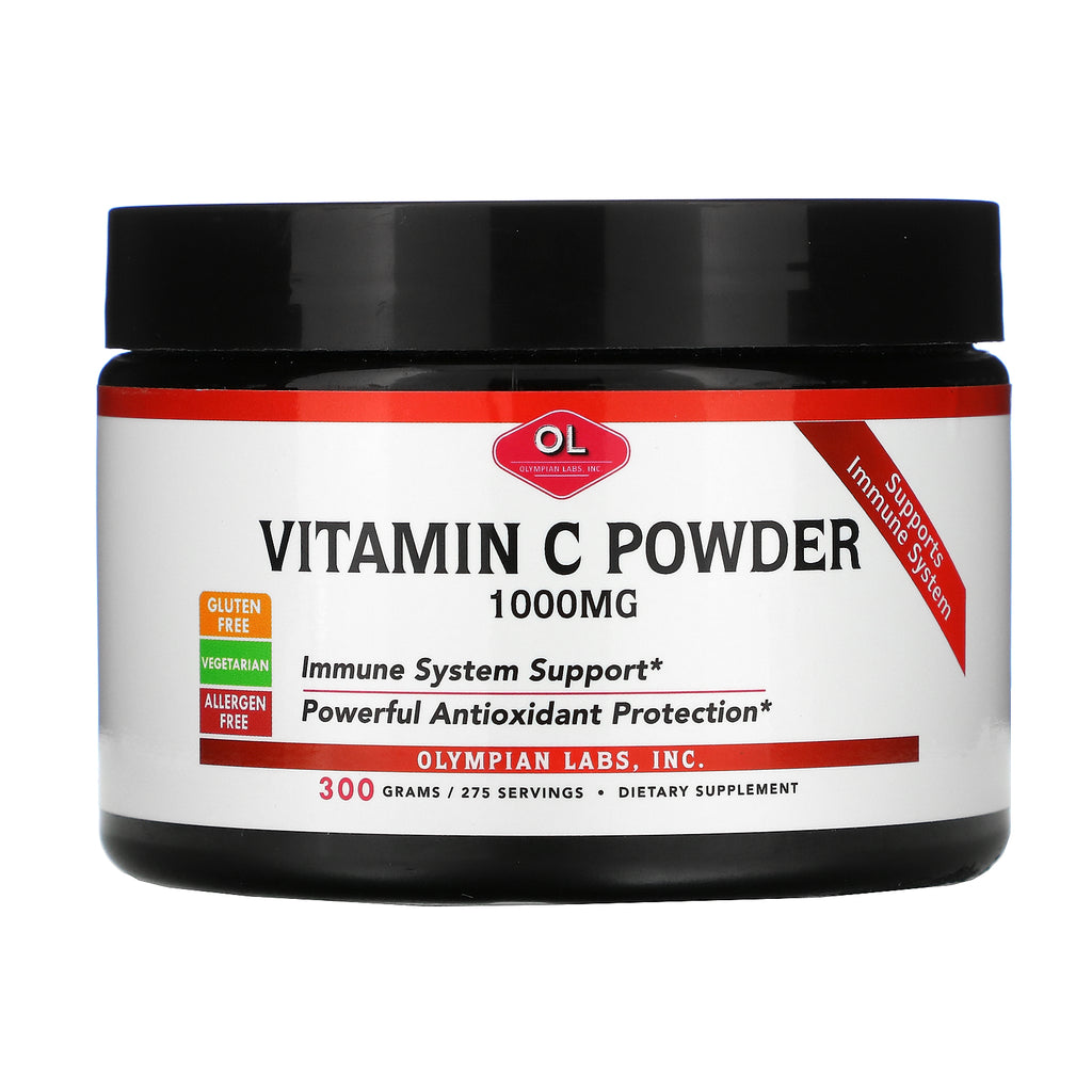 Olympian Labs - Supp Vitamin C Powder 1000mg  - 300 Gram - Cozy Farm 