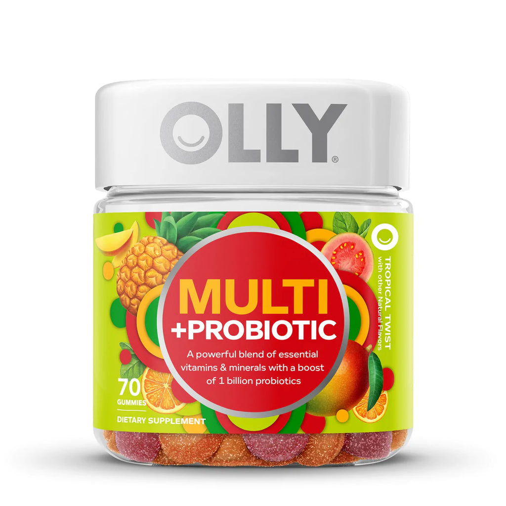 Olly Supp(s) Adult Multi Probiotic Tripack (Pack of 1 - 70 Count). - Cozy Farm 