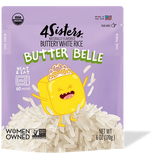 4 Sisters - Organic White Buttery Rice, 6 oz (Pack of 12) - Gluten-Free Case