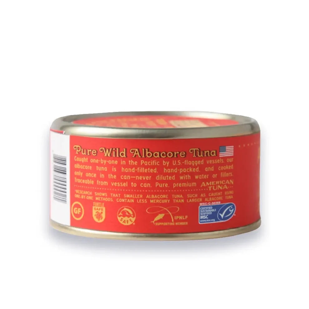 American Tuna - No-Salt Added Wild Albacore Tuna (5 oz, 12 Pack)