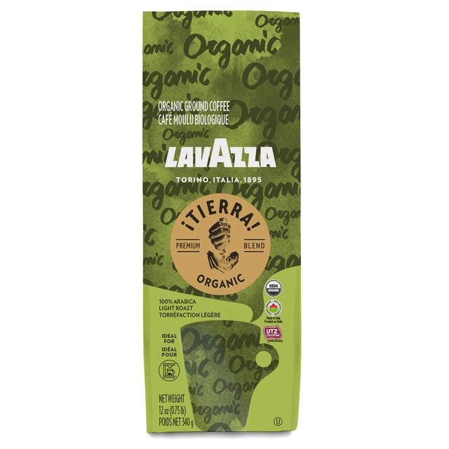 Lavazza Coffee Ground Tierra, Case of 6 - 12 Oz - Cozy Farm 