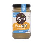 Vgood Smooth Peanut Butter - 11 Oz (Pack of 6) - Cozy Farm 