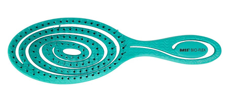 BioFlex Swirl Hair Brush by Bass Brushes - Cozy Farm 