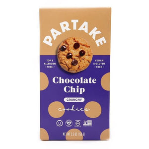 Partake Bite Sized Chocolate Chip Cookies (Pack of 6 - 5.5oz) - Cozy Farm 
