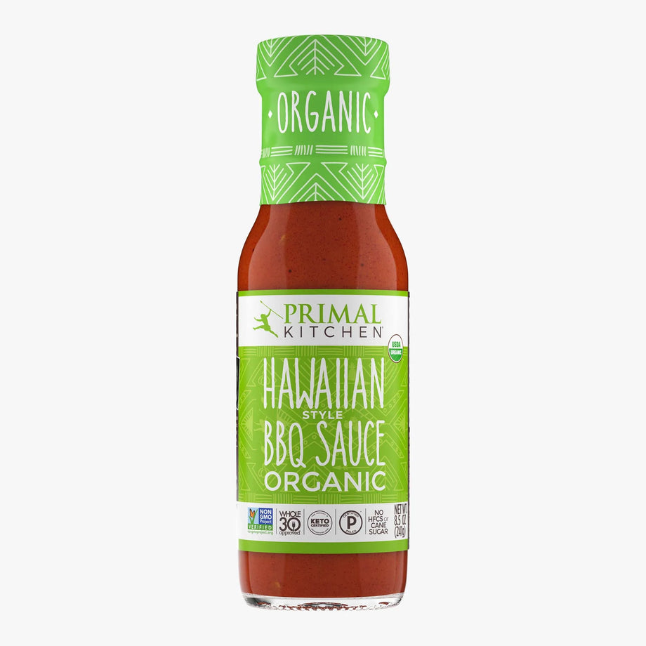 Primal Kitchen - Organic BBQ Sauce Hawaiian Style - 8.5 oz. Pack Of 6