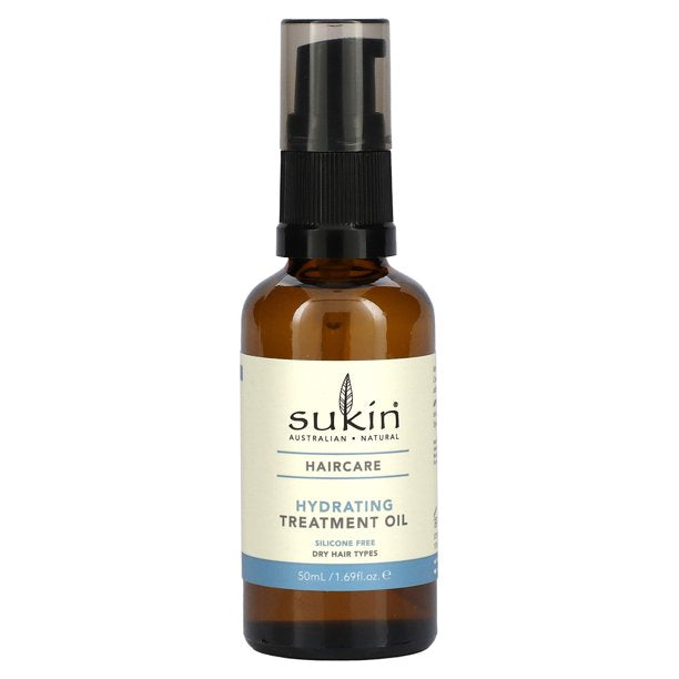 Sukin Hair Treatment Oil Hydrating  - 1.69 Fl Oz - Cozy Farm 