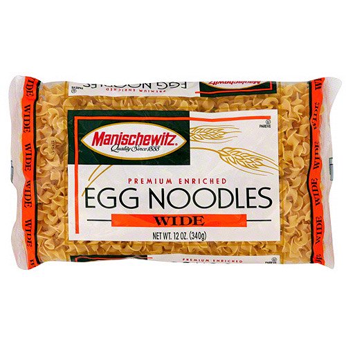 Manischewitz - Egg Noodles Wide (Pack of 12) - 12 Oz - Cozy Farm 