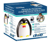 Penguin Pediatric Nebulizer Compressor with Disposable Neb Kit - Child-Friendly Respiratory Treatment