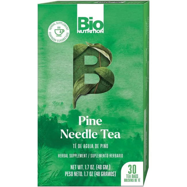 Bio Nutrition - Pine Needle Herbal Tea, 30 Ct (Each) - Gluten-Free Support