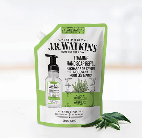 J.R. Watkins Aloe & Grapefruit Foaming Hand Soap (Case of 3, 28 oz Bottles) - Cozy Farm 