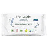 Eco By Naty Flushable Wipes (12-Pack of 56 Count) - Cozy Farm 