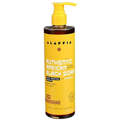 Alaffia Nourishing Shampoo | Honey Amber | Moisture Rich | 12 Fl Oz - Cozy Farm 