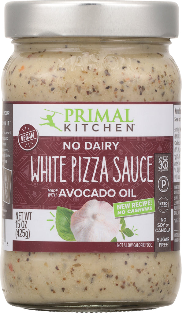 Primal Kitchen - Sauce White Pizza No Dairy - Case Of 6-15 Oz - Cozy Farm 
